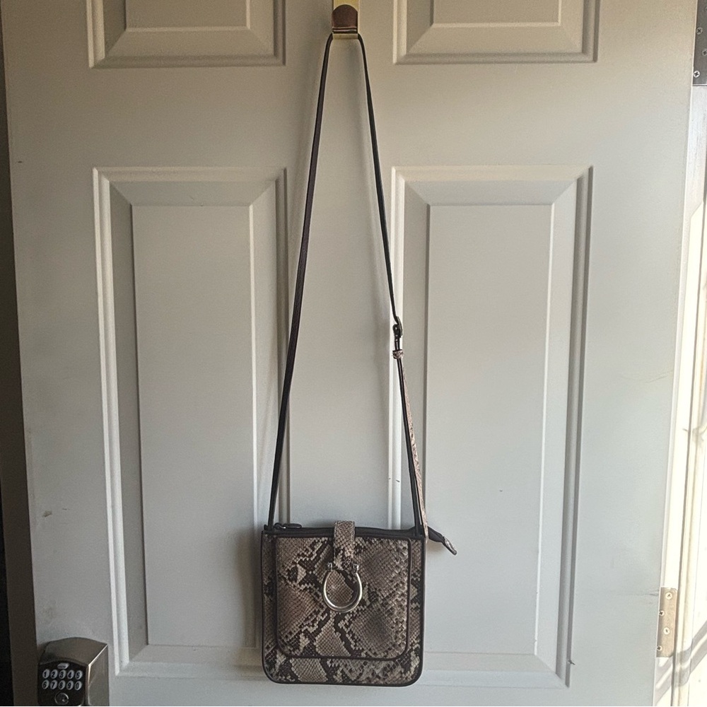 Brighton Python Spellcast Crossbody Purse Euc - image 2